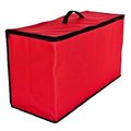 Simple Living Solutions Simple Living Solutions 238840 3 in. Large Red Ornament Storage Tub 238840